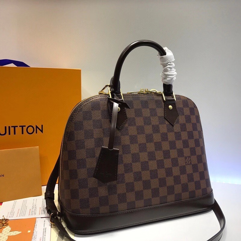 Louis Vuitton ALMA PM Damier Ebene Handbag N53151 